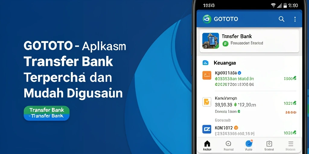Tampilan antarmuka GOTOTO yang sederhana dan intuitif.