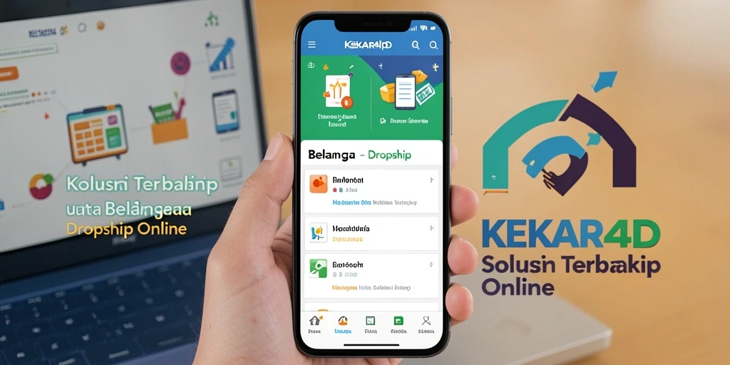 Antarmuka menarik dan fitur dropship yang lengkap.