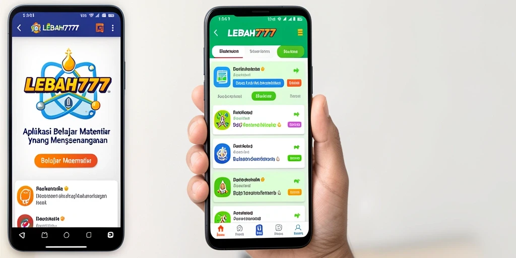 Antarmuka pengguna LEBAH777 yang interaktif dan edukatif.